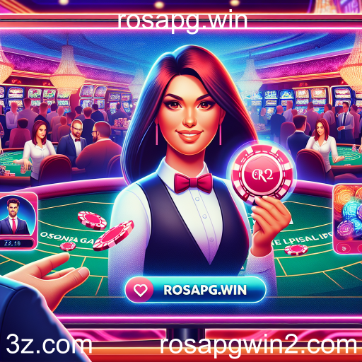 A Experiência Imersiva do Cassino Ao Vivo em rosapg.win
